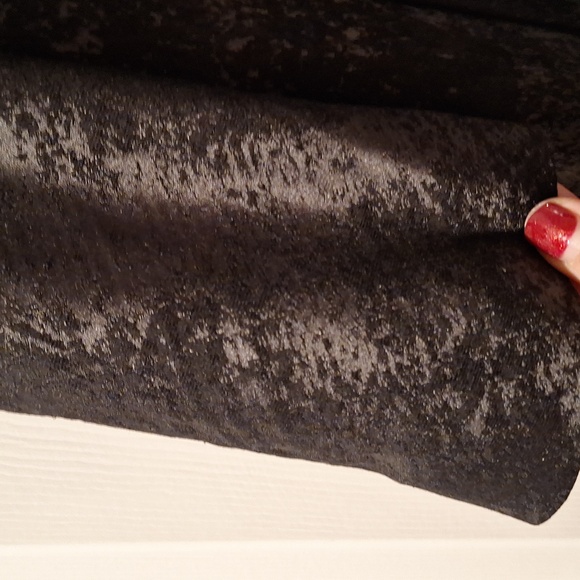 Eileen Fisher Dark Patterned Trench Coat - Picture 4 of 7